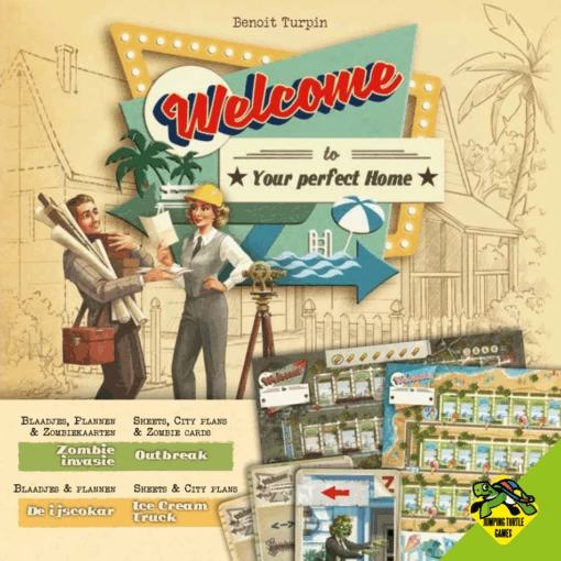 Welcome To...: Zombies & Ijsjes (Uitbreiding 2) -Bordspellen Winkel 1033504365