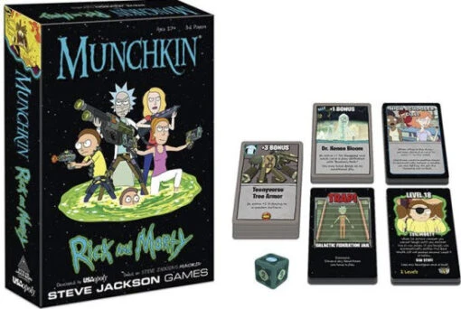 Munchkin Rick And Morty -Bordspellen Winkel 1034139135