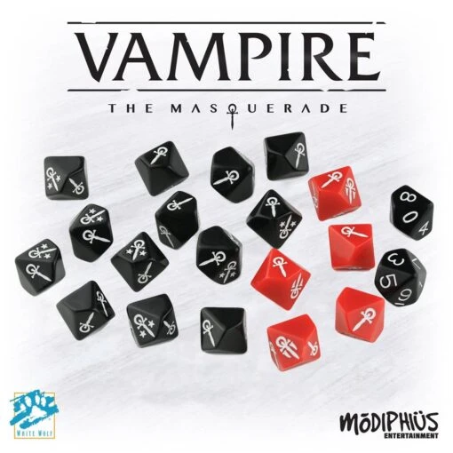 Vampire: The Masquerade (5th Edition) - Dice Set -Bordspellen Winkel 1035851040