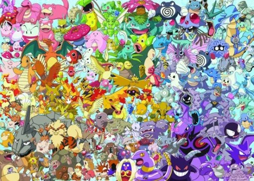 Ravensburger Challenge: Pokémon - Puzzel (1000) -Bordspellen Winkel 1037064945
