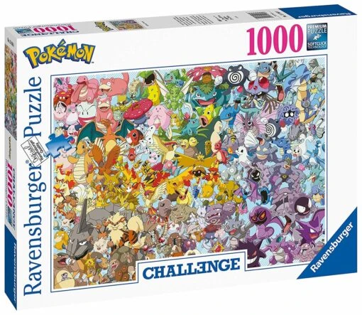 Ravensburger Challenge: Pokémon - Puzzel (1000) -Bordspellen Winkel 1037064955