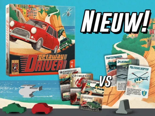 999 Games Getaway Driver -Bordspellen Winkel 1084087564