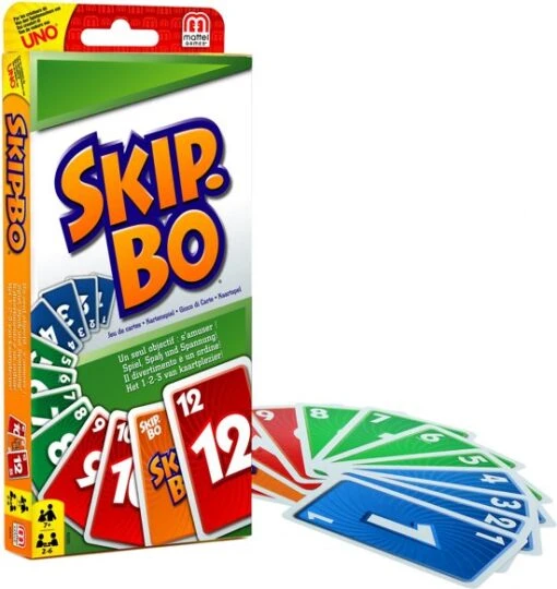 MATTEL Skip-Bo -Bordspellen Winkel 1095502049