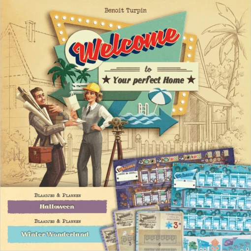 Welcome To...: Halloween & Winter Wonderland (Uitbreiding 3) -Bordspellen Winkel 1100337044