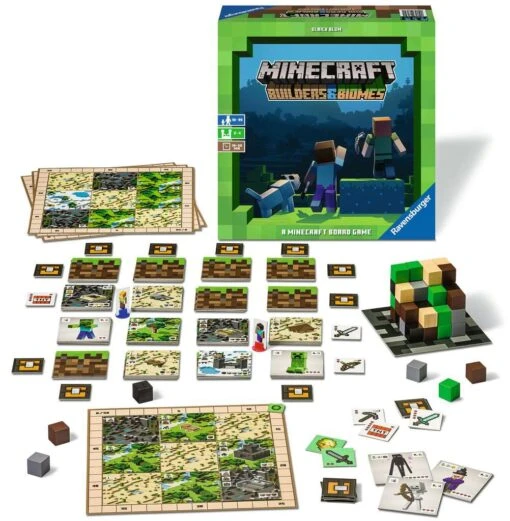 Ravensburger Minecraft: Builders & Biomes -Bordspellen Winkel 1101020839