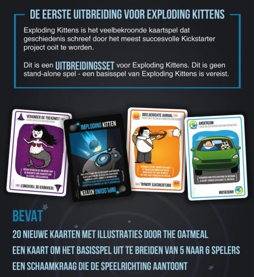 Exploding Kittens: Imploding Kittens [NL] -Bordspellen Winkel 1107721569