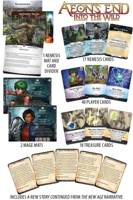Aeon's End: Into The Wild -Bordspellen Winkel 1158396931