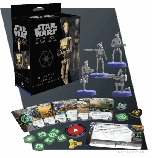 Fantasy Flight Games Star Wars Legion: B1 Battle Droids Upgrade Expansion -Bordspellen Winkel 1168214332