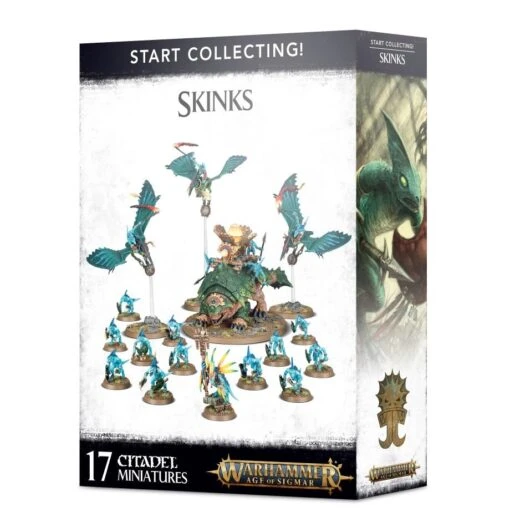Warhammer: Age Of Sigmar - Start Collecting! Skinks -Bordspellen Winkel 1195719782