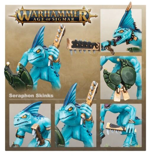 Warhammer: Age Of Sigmar - Start Collecting! Skinks -Bordspellen Winkel 1195719787