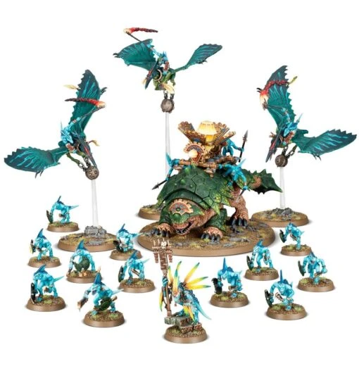 Warhammer: Age Of Sigmar - Start Collecting! Skinks -Bordspellen Winkel 1195719812