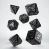Bloodsucker Dice Set Black & Silver (7)