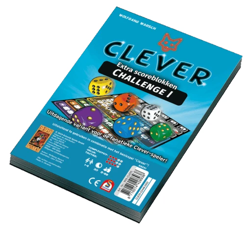 999 Games Clever: Challenge I -Bordspellen Winkel 1265946291