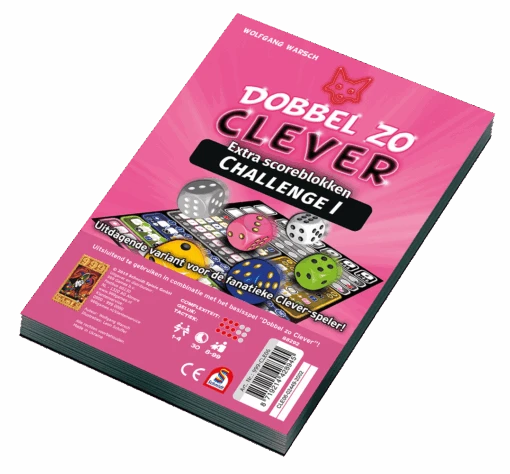 999 Games Dobbel Zo Clever: Challenge I -Bordspellen Winkel 1265950481