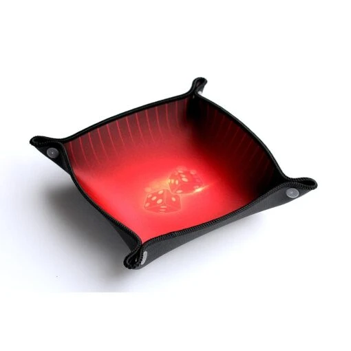 Dice Tray Red -Bordspellen Winkel 1270094666