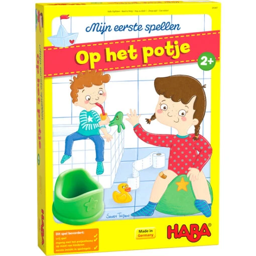 Mijn Eerste Spellen: Op Het Potje (2+) -Bordspellen Winkel 1298212451