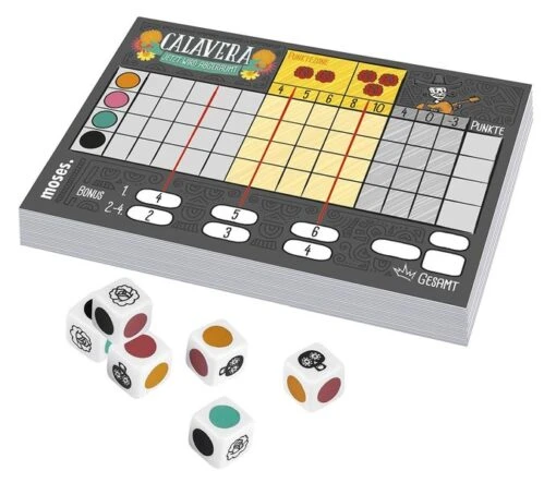 Calavera -Bordspellen Winkel 1304608906