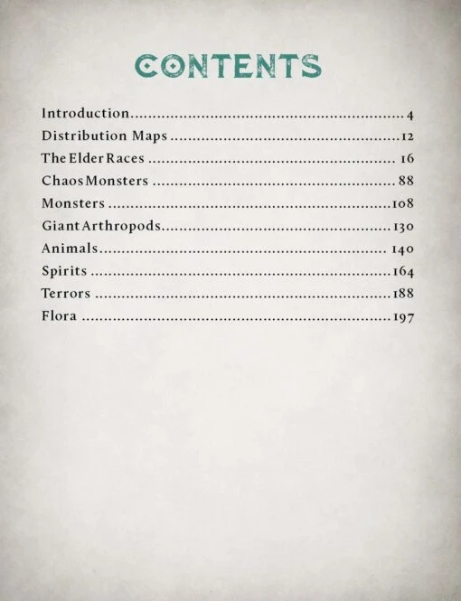 RuneQuest: Glorantha Bestiary -Bordspellen Winkel 1342604866