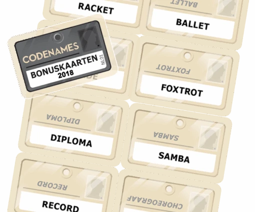 Promo Codenames: Bonus Set 2018 [NL] -Bordspellen Winkel 1371051256