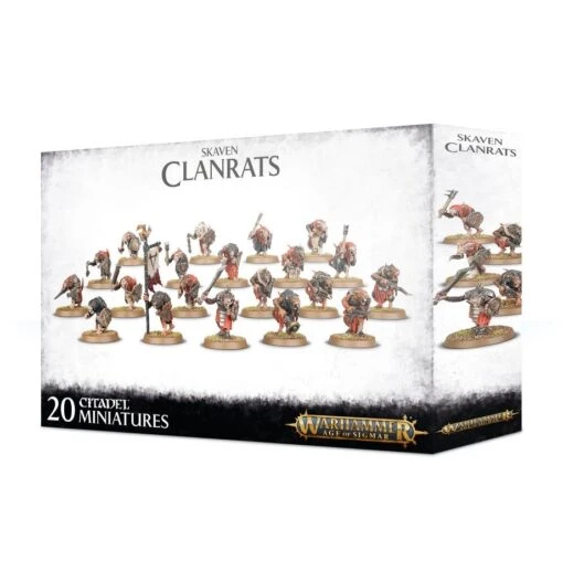 Warhammer: Age Of Sigmar - Skaven: Clanrats -Bordspellen Winkel 1392573376