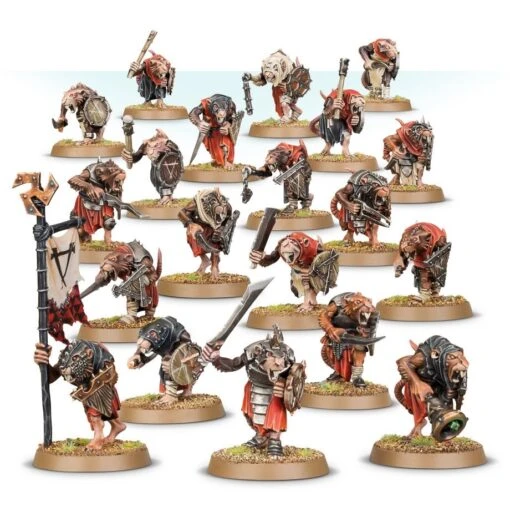 Warhammer: Age Of Sigmar - Skaven: Clanrats -Bordspellen Winkel 1392573391