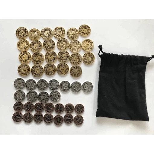 Maracaibo: Metal Coins -Bordspellen Winkel 1419376756