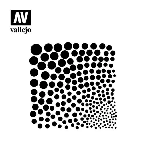 Hobby Stencils: Circle Textures (Vallejo) -Bordspellen Winkel 1434333012
