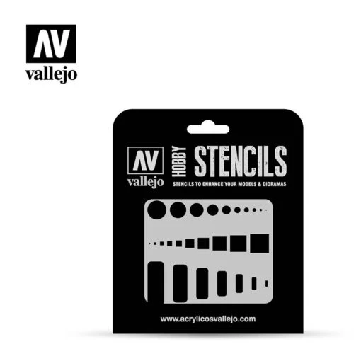 Hobby Stencils: Access Trap Doors (Vallejo) -Bordspellen Winkel 1434465332