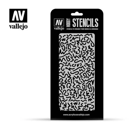 Hobby Stencils: Luftwaffe WWII Shingles Camo (Vallejo) -Bordspellen Winkel 1434516657