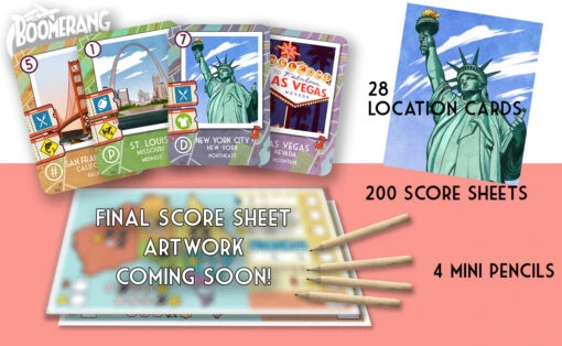 Matagot Boomerang: USA -Bordspellen Winkel 1451128406