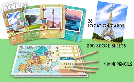 Matagot Boomerang: Europe -Bordspellen Winkel 1451131406