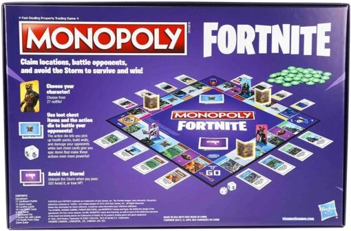 Monopoly: Fortnite -Bordspellen Winkel 1460745971