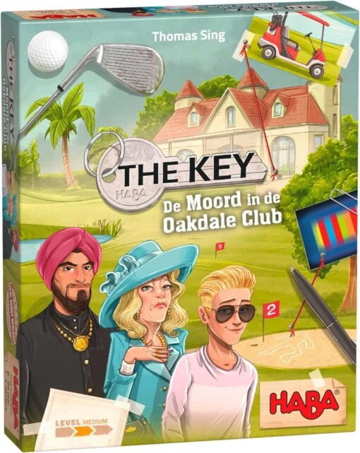 The Key: Moord In De Oakdale Club (8+) -Bordspellen Winkel 1470884021