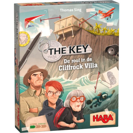 The Key: De Roof In De Cliffrock Villa (8+) -Bordspellen Winkel 1470885616