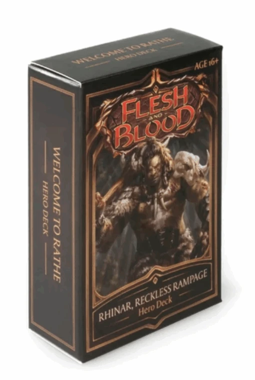 Flesh And Blood: Hero Deck (Rhinar, Reckless Rampage) -Bordspellen Winkel 1495189121