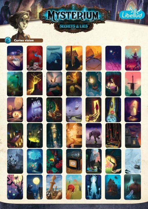 Libellud Mysterium: Secrets & Lies -Bordspellen Winkel 1499652291