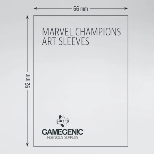 Gamegenic Marvel Champions Art Sleeves: Purple (66x91mm) - 50+1 -Bordspellen Winkel 1503482251