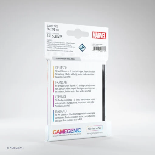 Gamegenic Marvel Champions Art Sleeves: Purple (66x91mm) - 50+1 -Bordspellen Winkel 1503482261