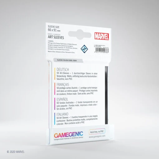 Gamegenic Marvel Champions Art Sleeves: Orange (66x91mm) - 50+1 -Bordspellen Winkel 1503505351