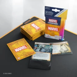 Gamegenic Marvel Champions Art Sleeves: Orange (66x91mm) - 50+1 -Bordspellen Winkel 1503505361