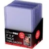 Ultra Pro Toploader: 3" X 4" Thick 55pt (25x)