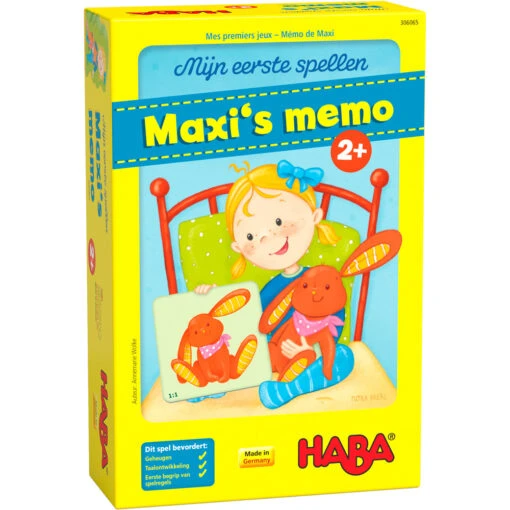 Mijn Eerste Spellen: Maxi's Memo (2+) -Bordspellen Winkel 1550031467