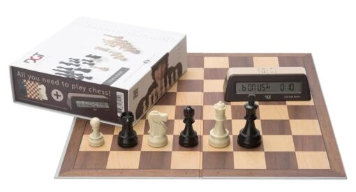 Schaakset Met Schaakklok -Bordspellen Winkel 1570549534