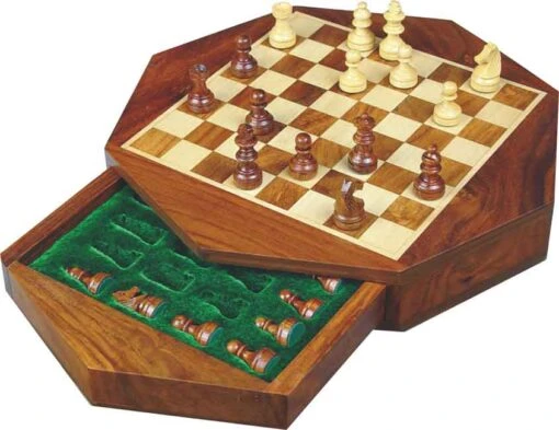 Schaakset Octagon -Bordspellen Winkel 1570580959