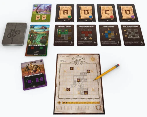Cartographers: Een Roll Playing Verhaal (Nederlandse Versie) -Bordspellen Winkel 1592666481