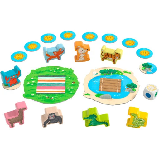 Mijn Eerste Spellen: Dier Op Dier Junior (2+) -Bordspellen Winkel 1596165866