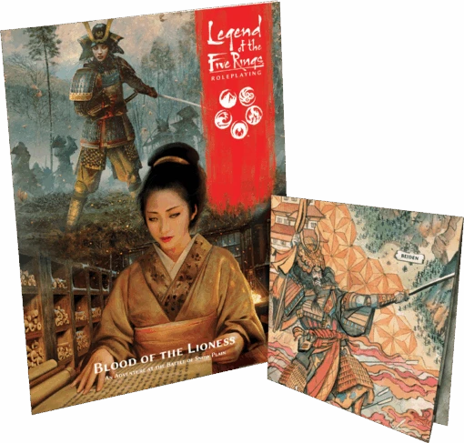 Fantasy Flight Games Legend Of The Five Rings RPG: Blood Of The Lioness -Bordspellen Winkel 1596183101