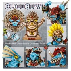 Blood Bowl: Gwaka'moli Crater Gators (Lizardmen Blood Bowl Team) -Bordspellen Winkel 1645874490