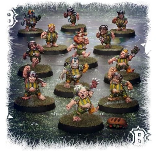 Blood Bowl: The Greenfield Grasshuggers (Halfling Blood Bowl Team) -Bordspellen Winkel 1645878256