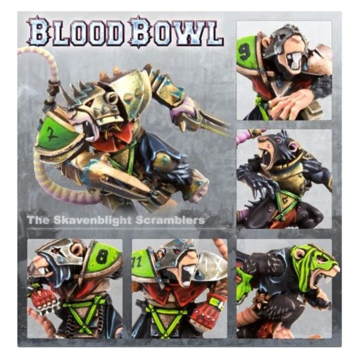 Blood Bowl: The Skavenblight Scramblers (Skaven Blood Bowl Team) -Bordspellen Winkel 1656950660
